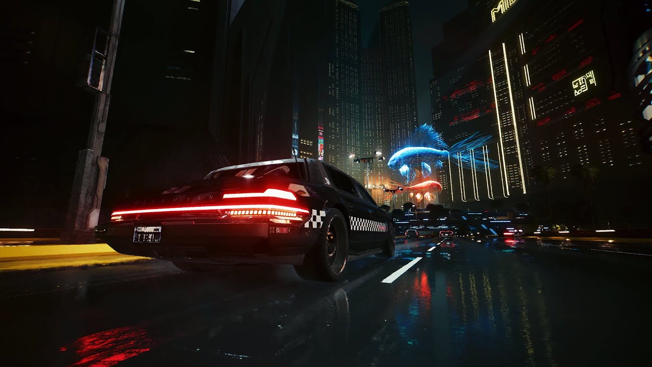 [4K] Cyberpunk 2077 Phantom Liberty - Midnight Free Roam | Ray Tracing Overload
