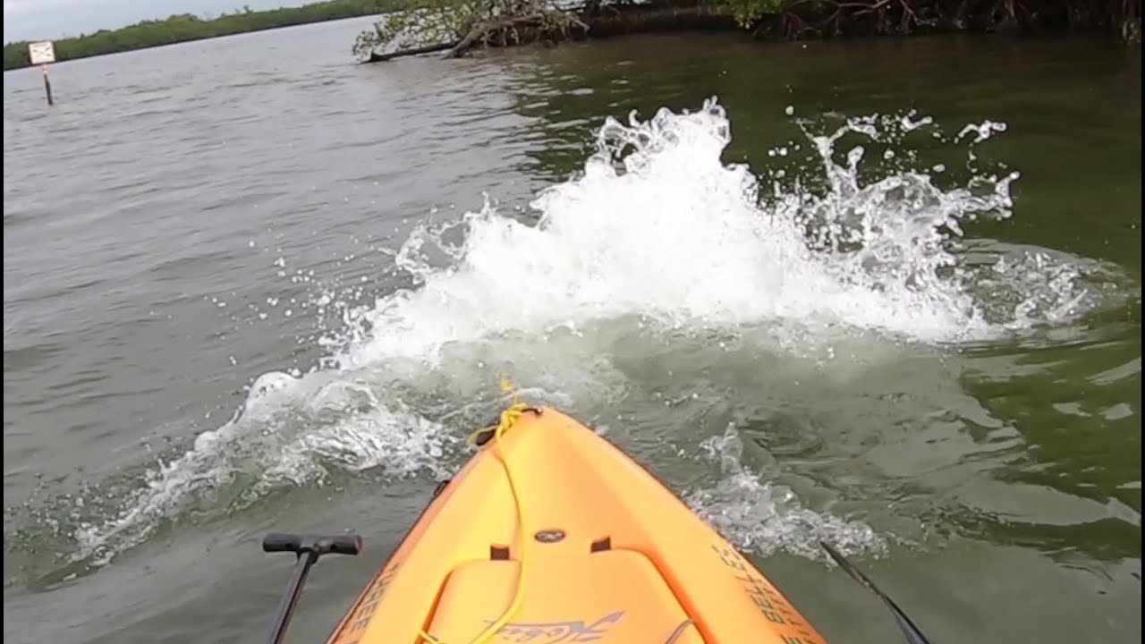 SCARY Explosion Under My Kayak! Then Big Snook and Redfish!