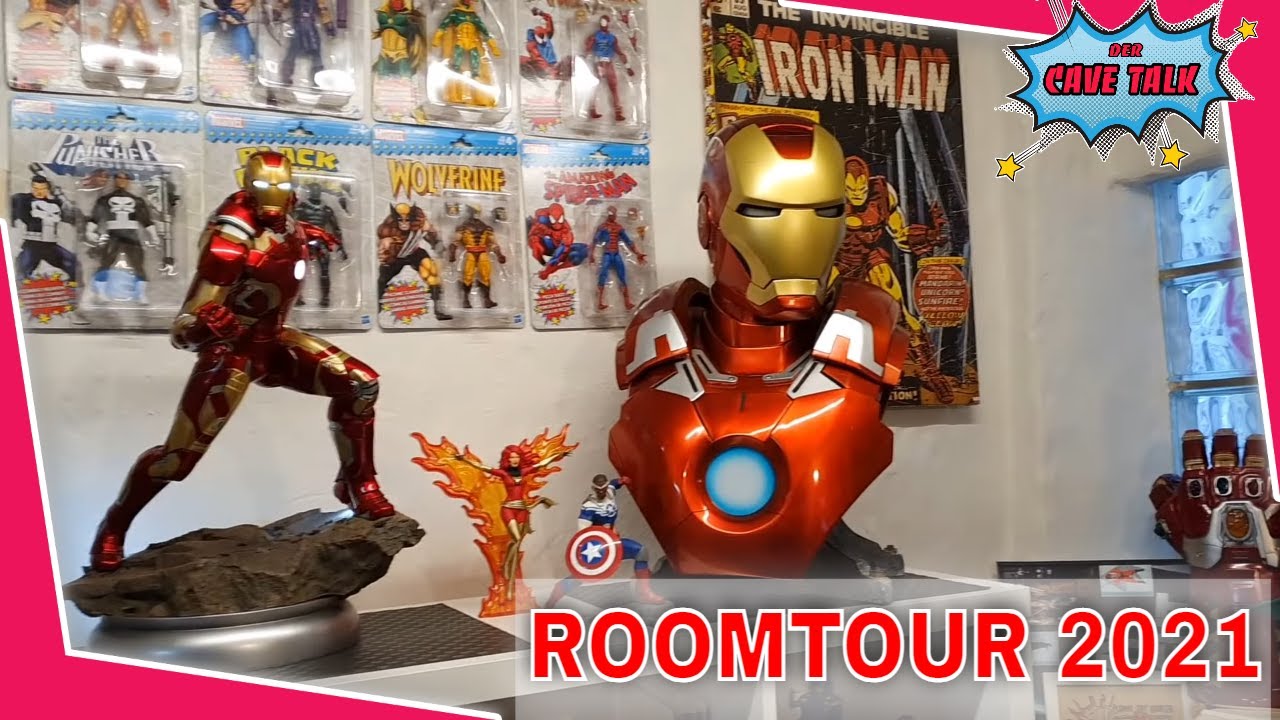 Der Cave Talk Roomtour durch unser Studio -  die Comic Cave & Gallery