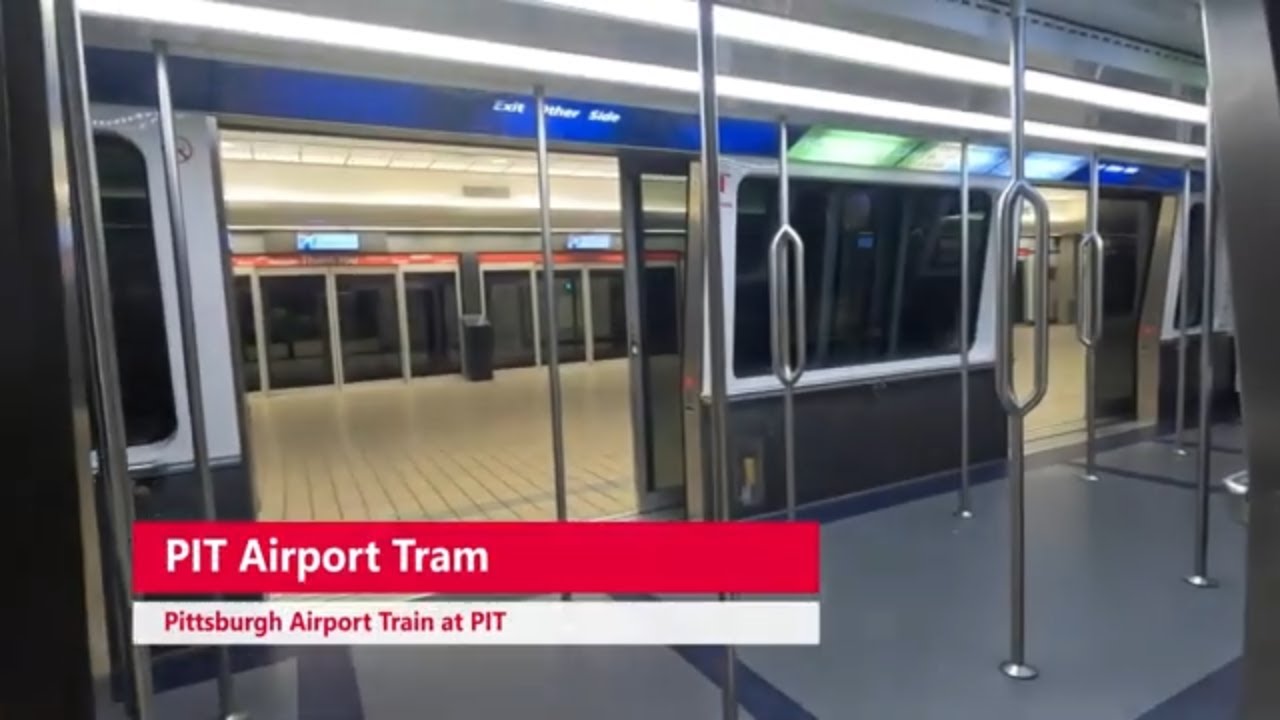All Aboard The Pittsburgh Airport Pit Tram!