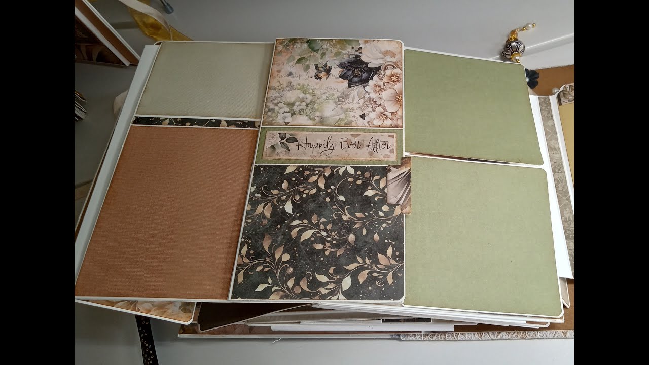 Tuto #10a de 12 | Album Pour Parents des Mariés (Débutant) | Pop-Up de la Page 8 | Scrapbooking