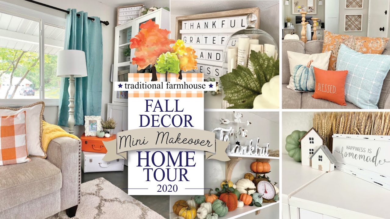 Fall 2020 Decorate With Me | Farmhouse Decorating Ideas for Fall | Fall Cleaning Motivation