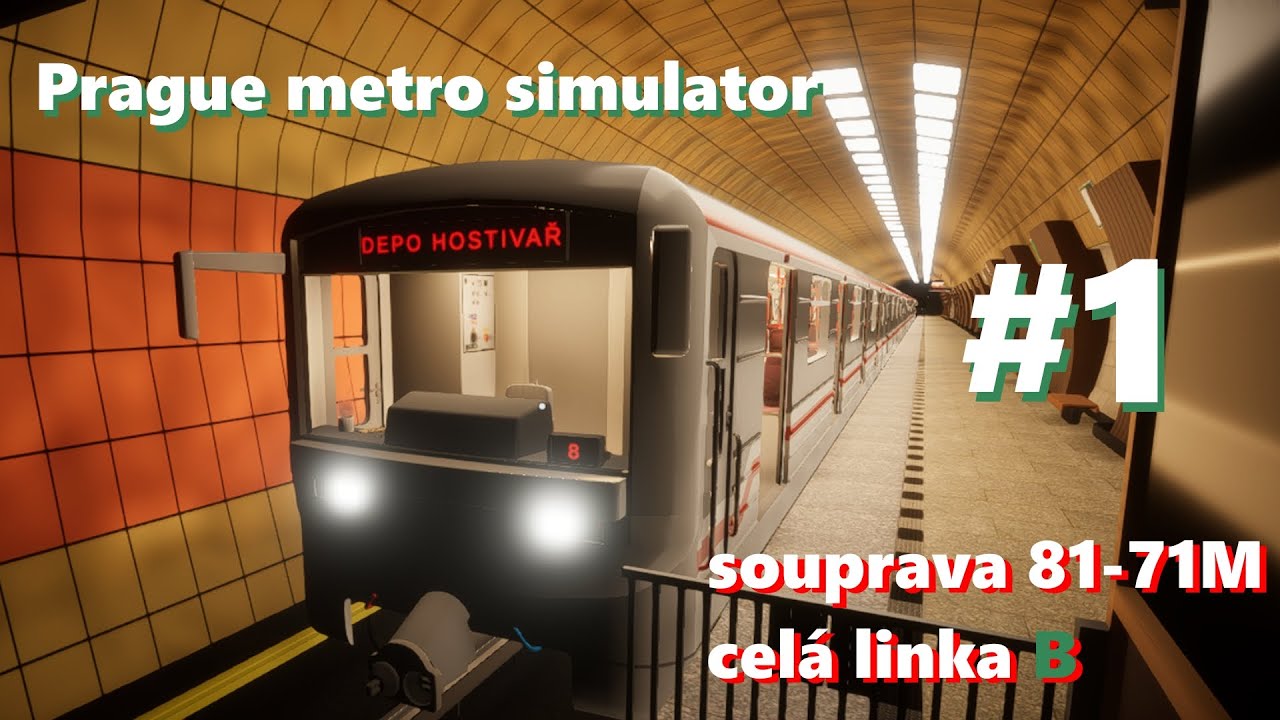 PMS - Dokážu být strojvedoucí metra? Jízda z Nemocnice Motol do Depa Hostivař soupravou 81-71M