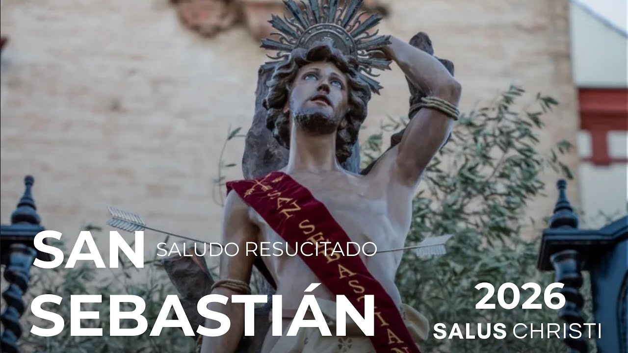 [4K] San Sebastián saludo Hdad Resucitado | A la Triana Costalera | Banda CCTT Nazareno (Arahal)