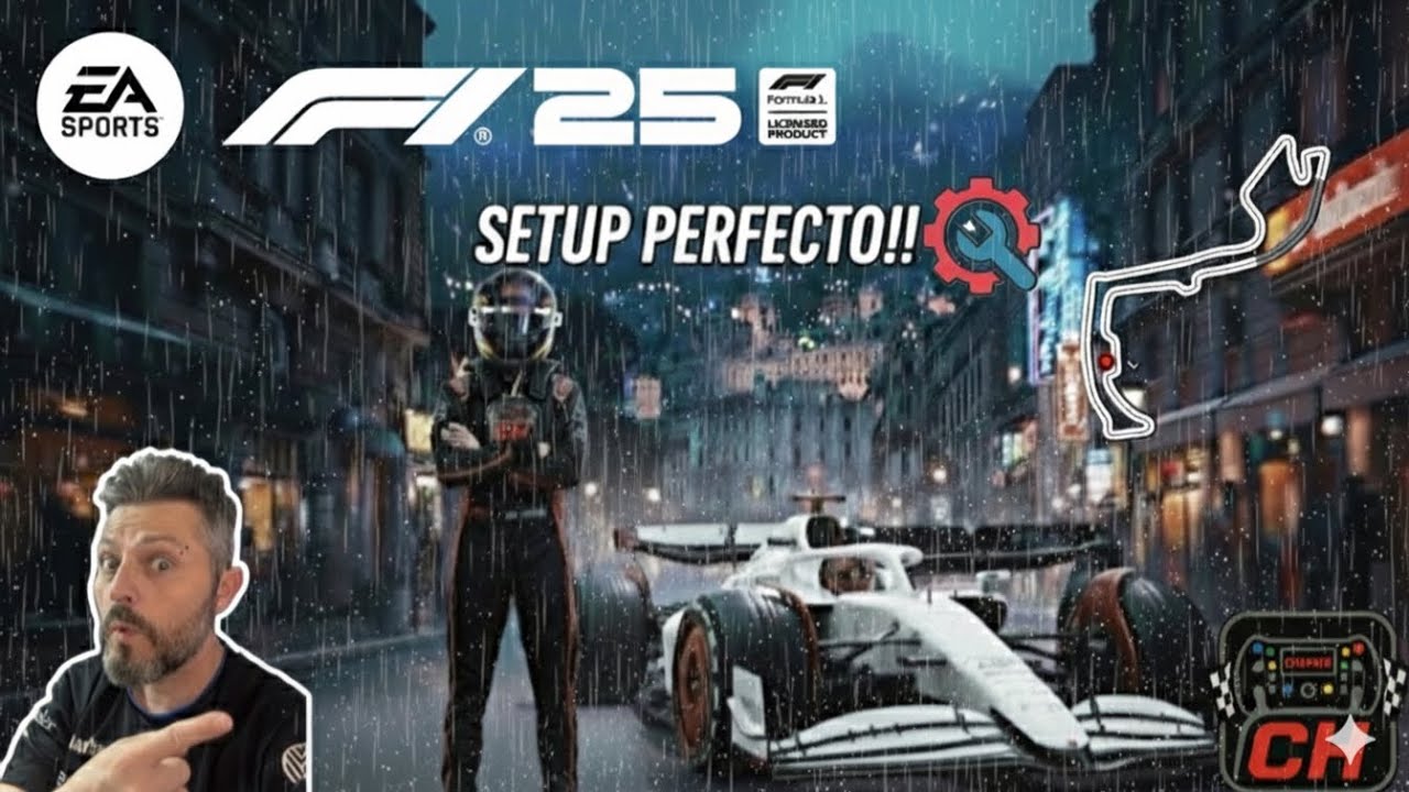 SETUP META MÓNACO LLUVIA 🇲🇨⛈️   F1 25