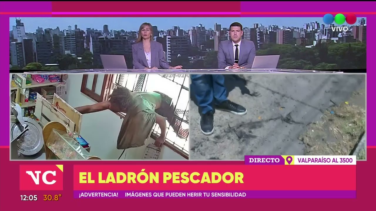 El ladrón del palo ► TELEFE ROSARIO