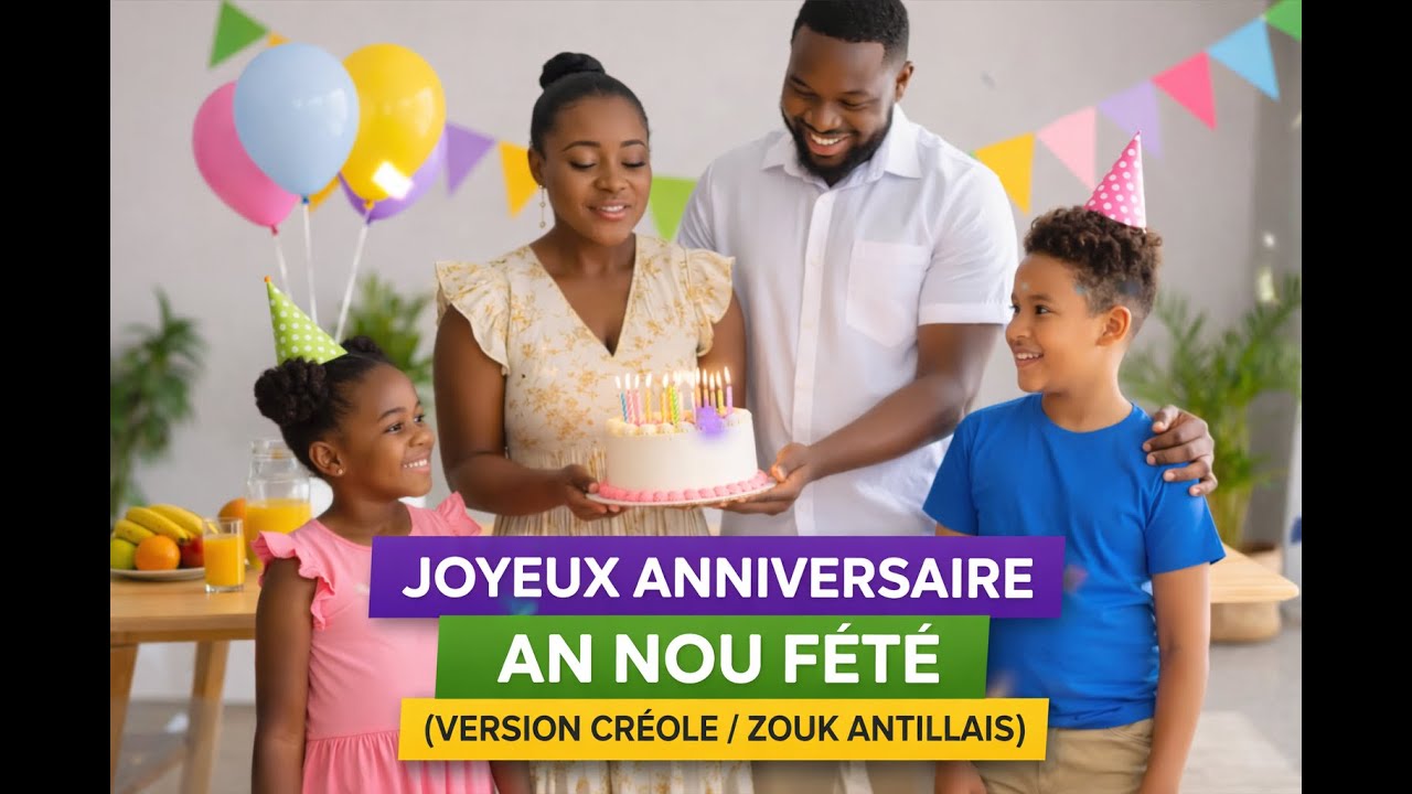 Joyeux Anniversaire – An Nou Fèté (Version Créole / Zouk Antillais)