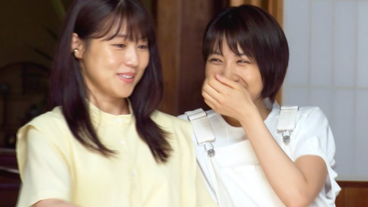 有村架純&松本穂香、CM初共演！撮影合間も楽しく談笑／伊藤園「お〜いお茶」CM＋メイキング＋インタビュー
