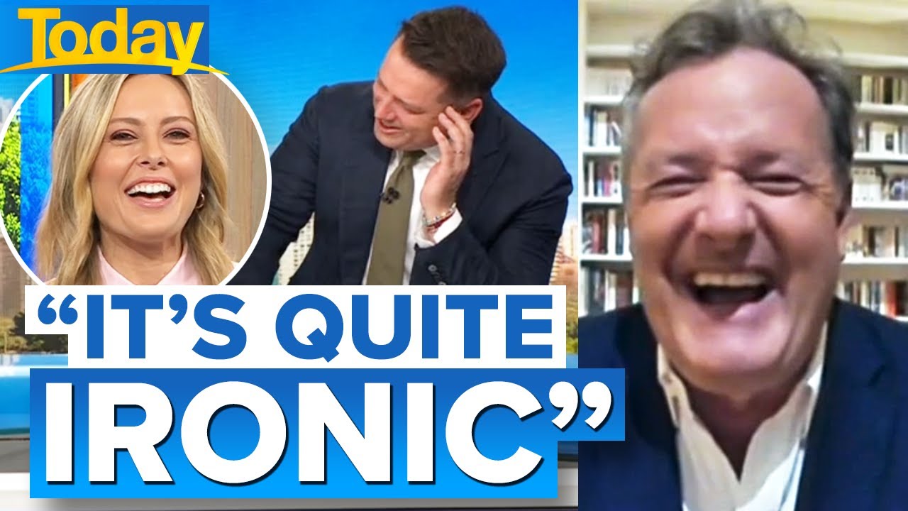 Piers Morgan reacts to royal baby news | Today Show Australia