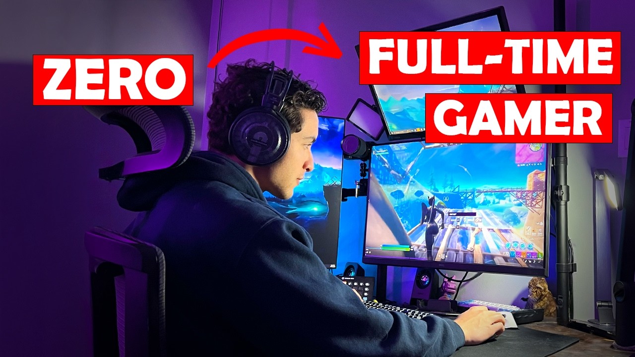 How I Made GAMING My Full-Time Job