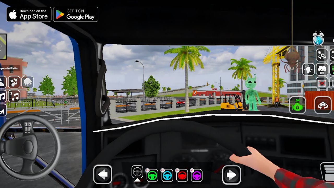 Euro Highway Truck Game Gameplay Android 