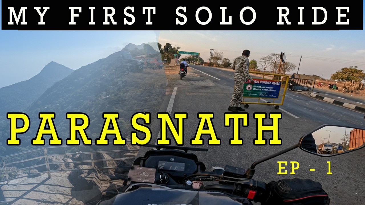 My First Solo Ride to Parasnath Hills | Purulia to Jharkhand Border