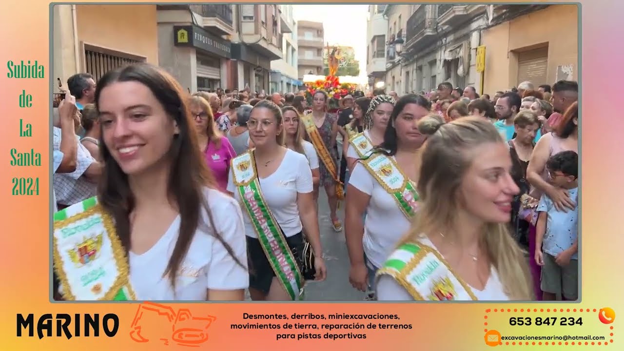 Fiestas 2024 Subida de La Santa Novelda Digital