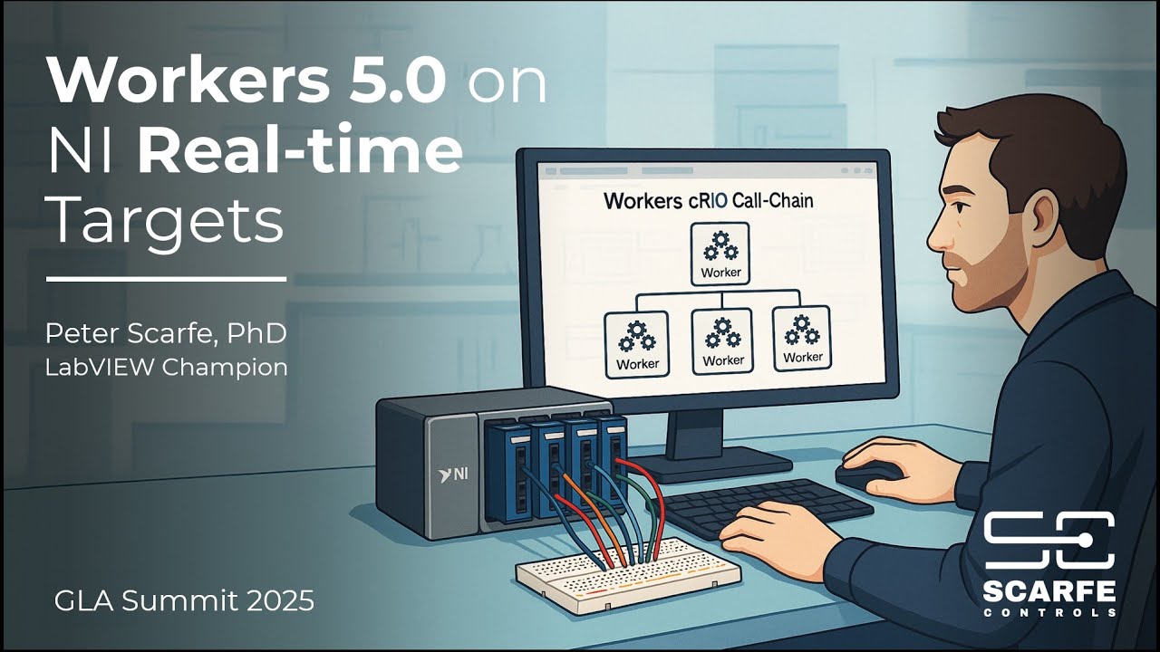 GLA Summit 2025: Using Workers for LabVIEW on NI Real Time Systems by Peter Scarfe