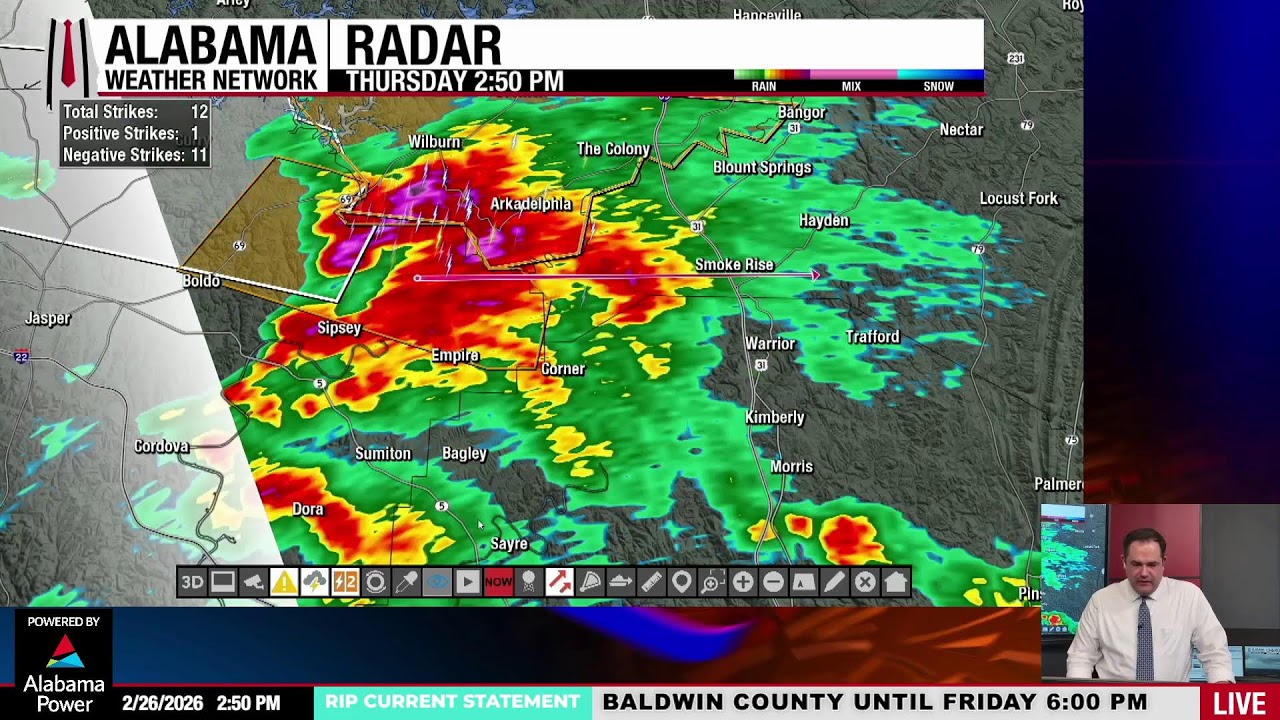 Alabama Weather Network Live Weather Coverage
