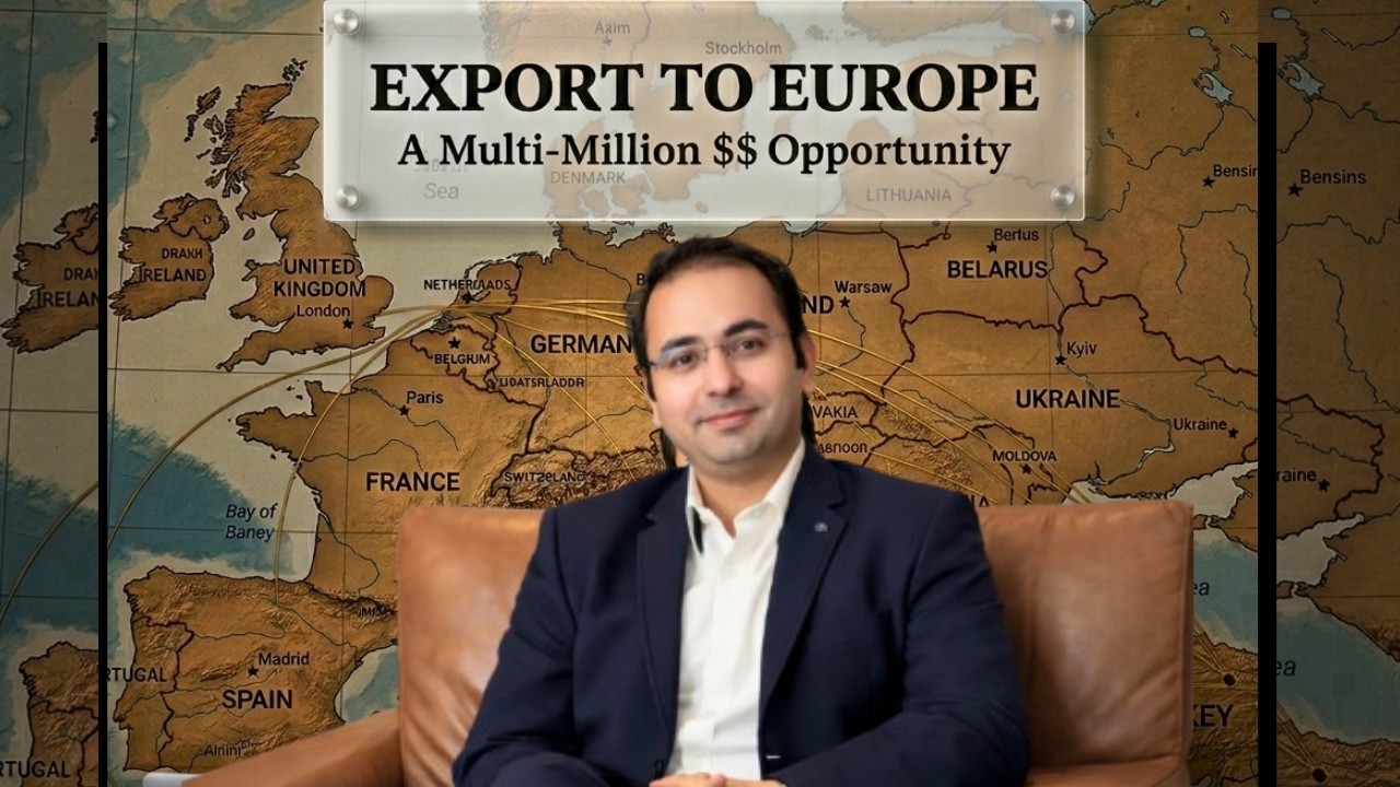 Export to Europe Made Easy | Biggest Opportunity for Indian Exporters | India-EU FTA Full Breakdown