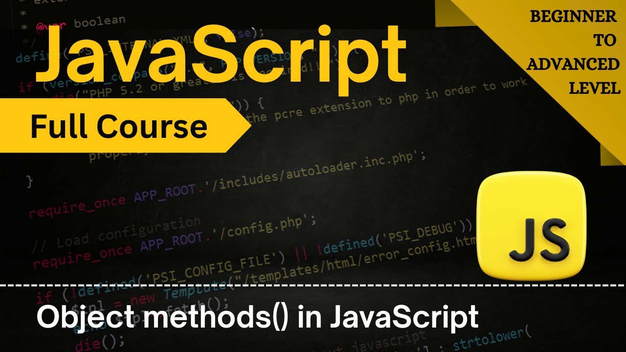 JavaScript Objects part-ii 🔥 | JavaScript Full Course 2025