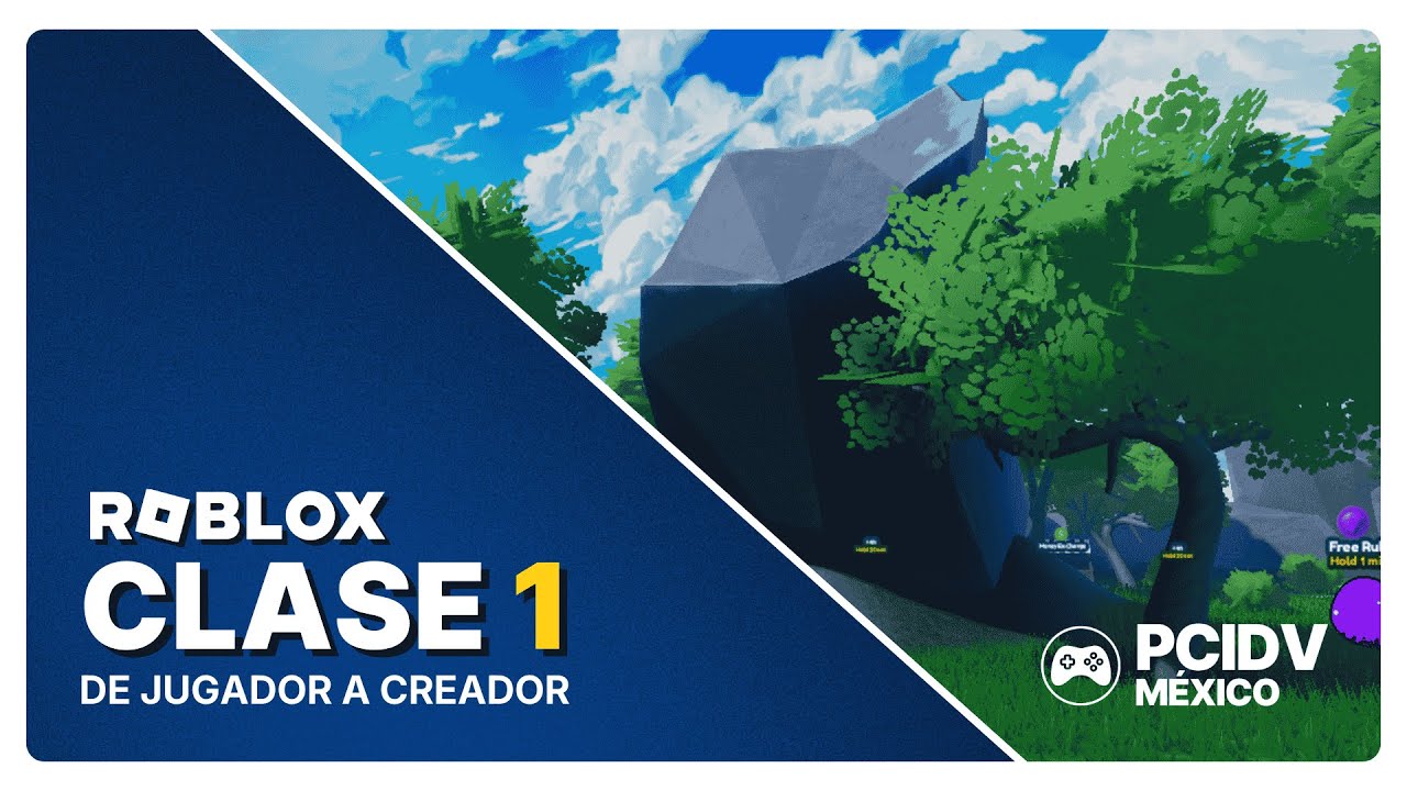 Introducción a Roblox Studio: De jugador a creador | Clase #1