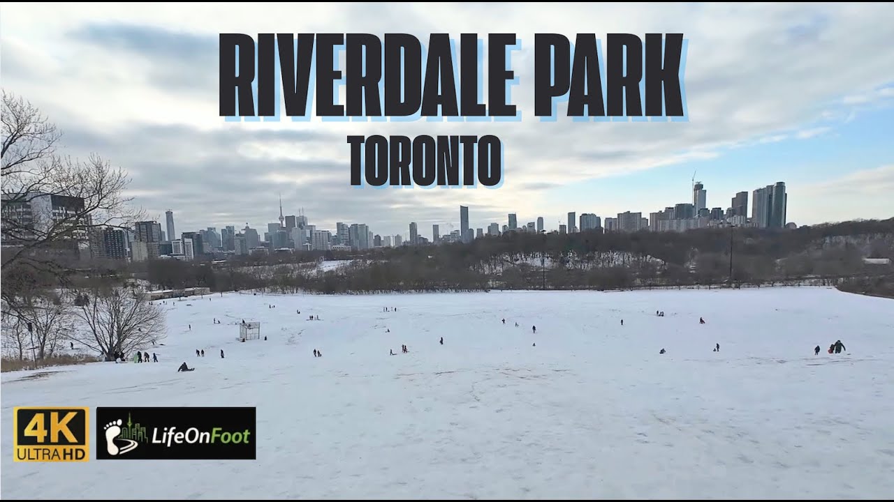 Walking around Riverdale Park East on a winter day.