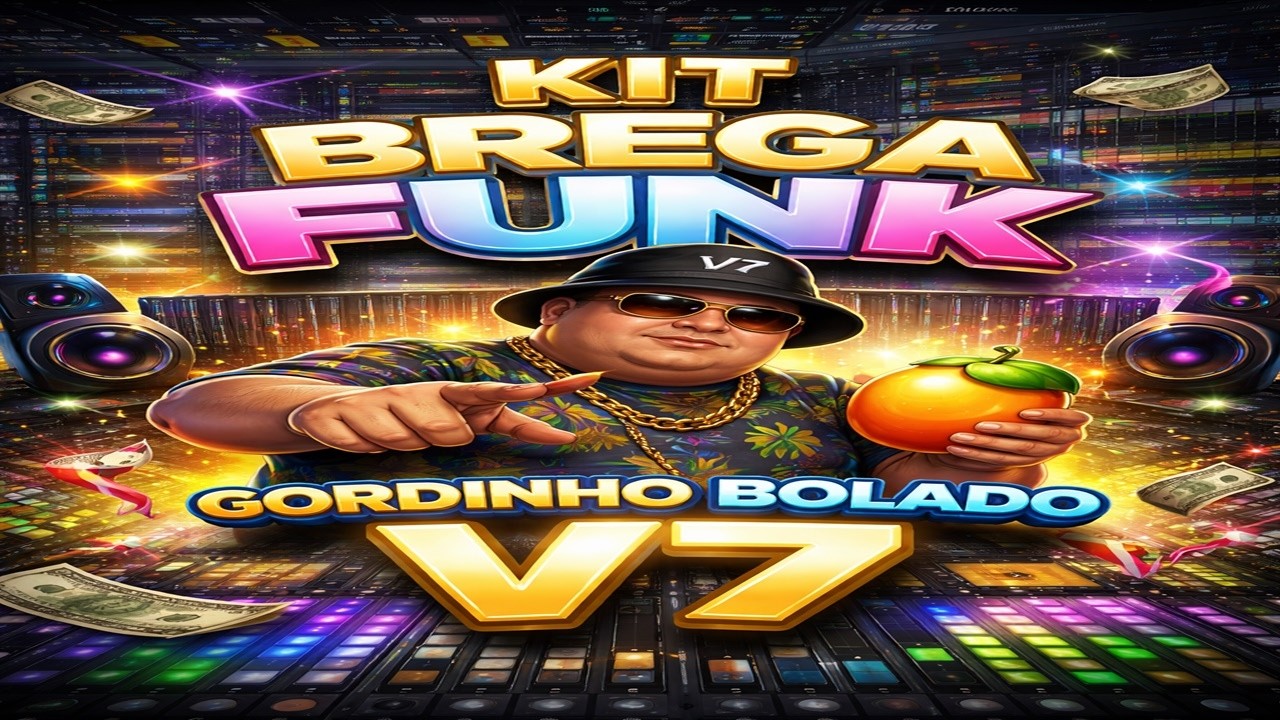 KIT BREGA FUNK ESTILO GORDINHO BOLADO V7