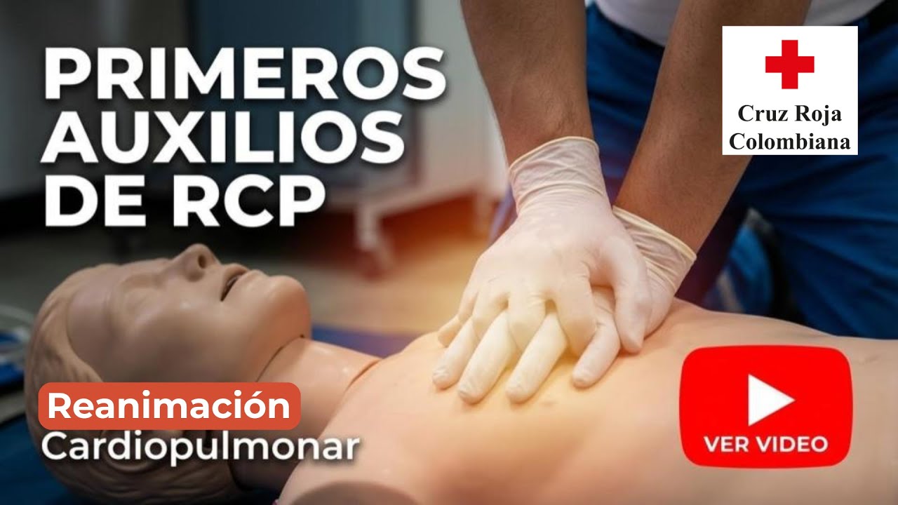 Cómo hacer RCP paso a paso 🫀 | Aprende con la Cruz Roja Colombiana