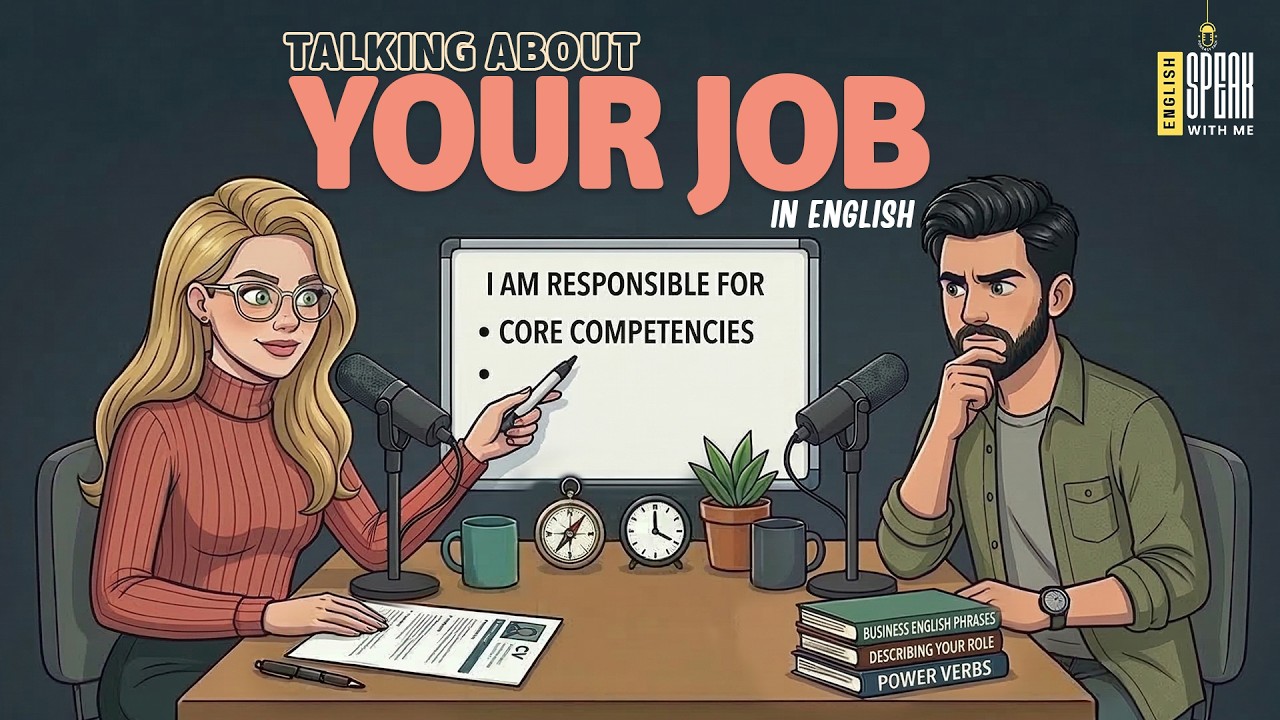 Talking About Your Job in English | Real English Conversation