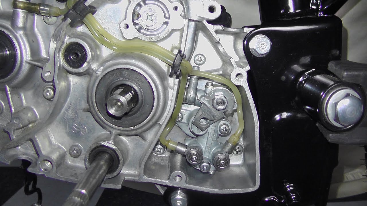 Suzuki TS50, Oil Pump Installation --- Video #341