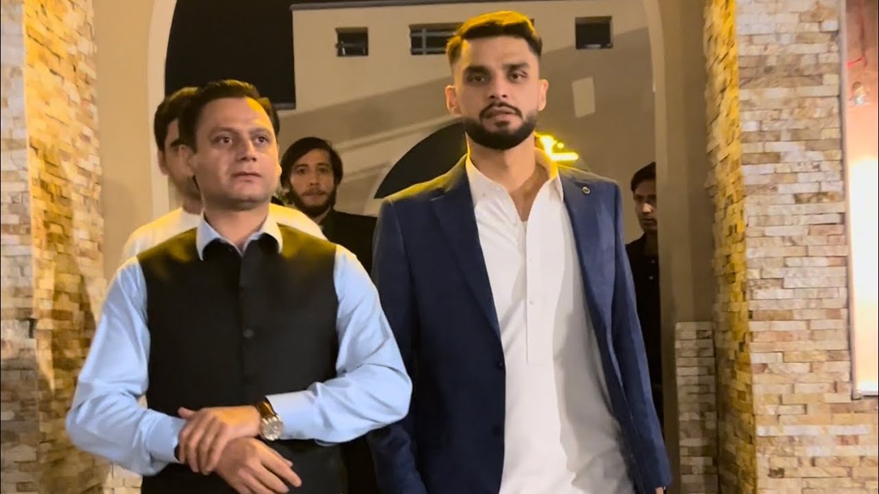 Afghan cricketer Naveen Ul Haq at Kabir’s Peshawar