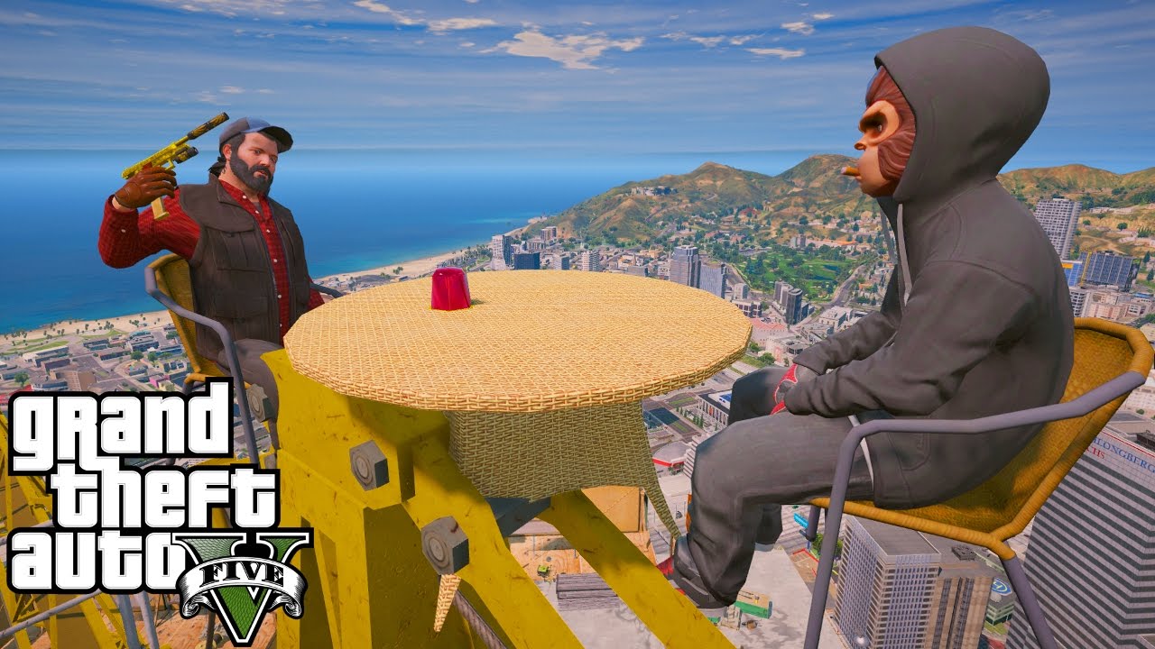 GTA 5: BRUTALE KILL SERIE! HUNGER GAMES!