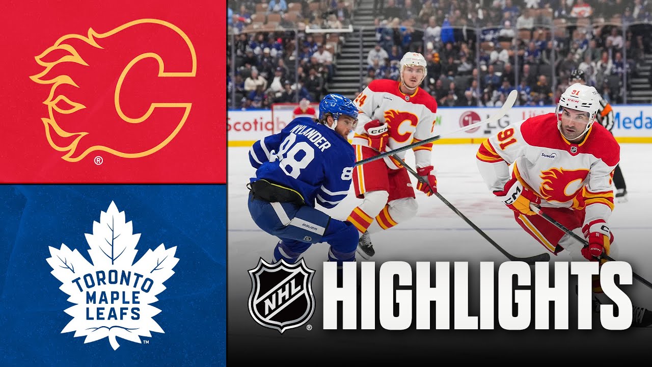 NHL Highlights | Flames vs. Maple Leafs | October 28, 2025