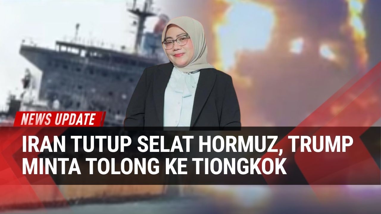 Selat Hormuz Ditutup Iran, Trump Minta Bantuan 7 Negara Termasuk Tiongkok