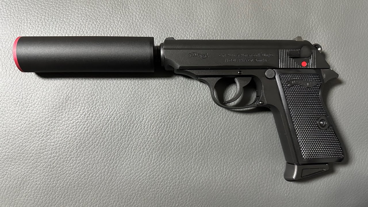 WALTHER PPK/S Airsoft Gas Gun Unboxing ASMR🔫