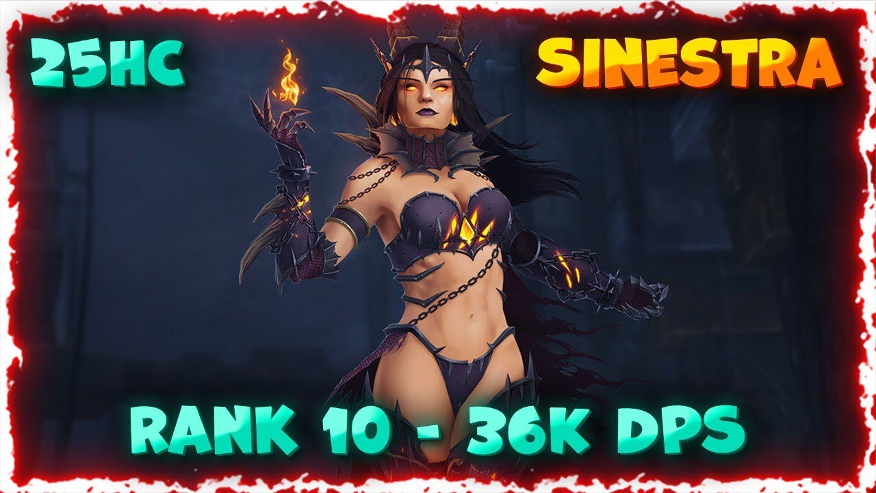 Sinestra 25HC [W/Comms] (36K DPS) 99 Parse | Cataclysm Combat Rogue