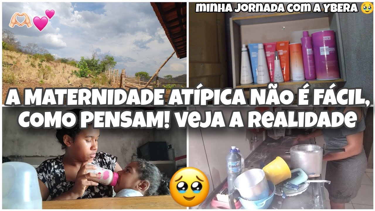 A MATERNIDADE ATÍPICA NÃO É FÁCIL COMO PENSAM! A REALIDADE É DIFERENTE 🥹✨| ROTINA DIÁRIA COM A BABY