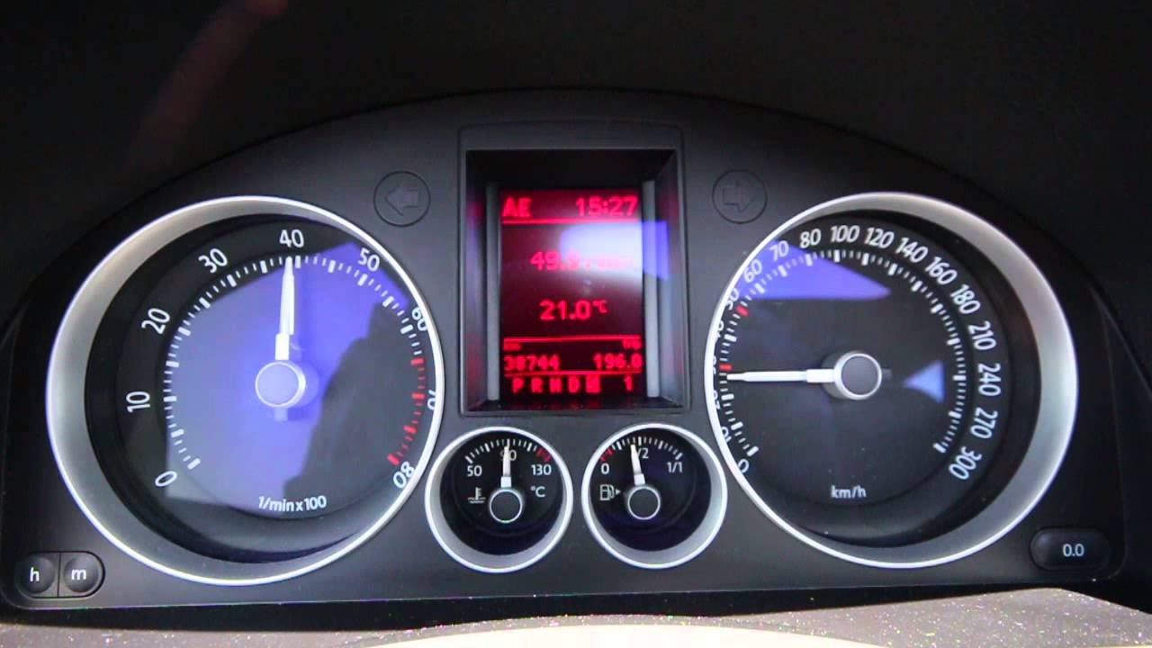 Volkswagen Golf V R32 0-100-0 km/h