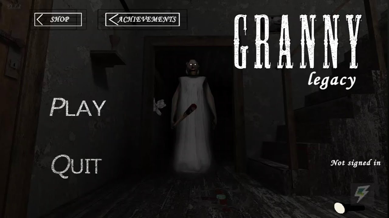 Проходим Granny legacy на экстиме через дверь с дедом