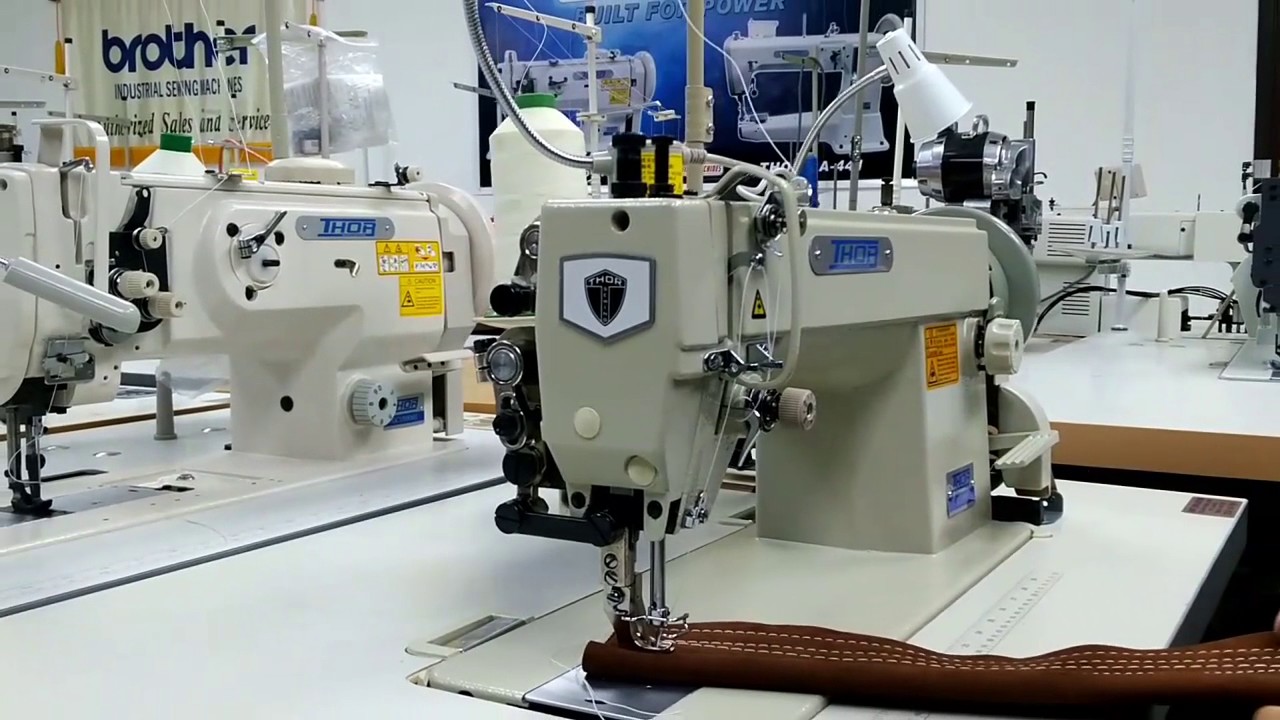 THOR GC-0302 Top And Bottom Feed Walking Foot Sewing Machine