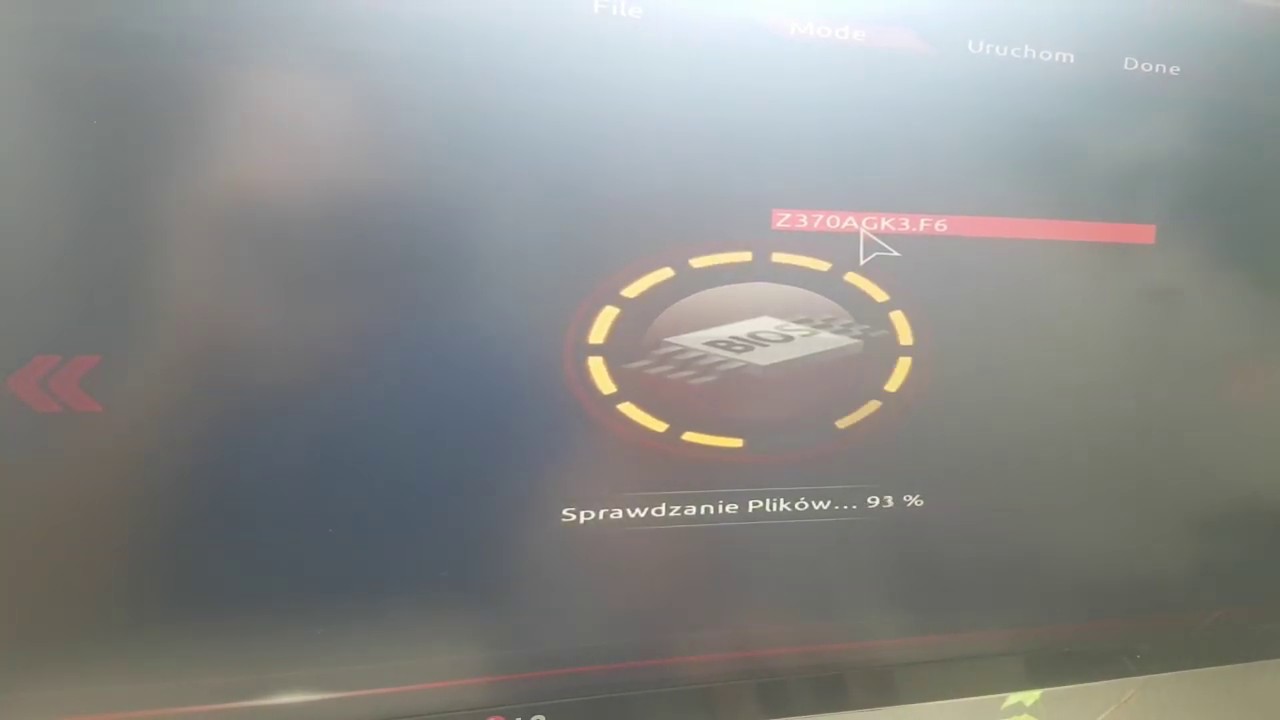 Gigabyte Aorus Z370 Gaming K3 Problem with bios update