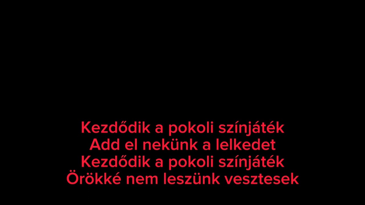 Pokolg&eacute;p - Pokoli sz&iacute;nj&aacute;t&eacute;k felirattal ( Pokoli sz&iacute;nj&aacute;t&eacute;k )