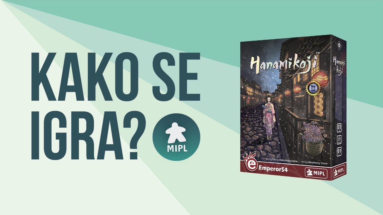 Kako se igra? Hanamikoji!