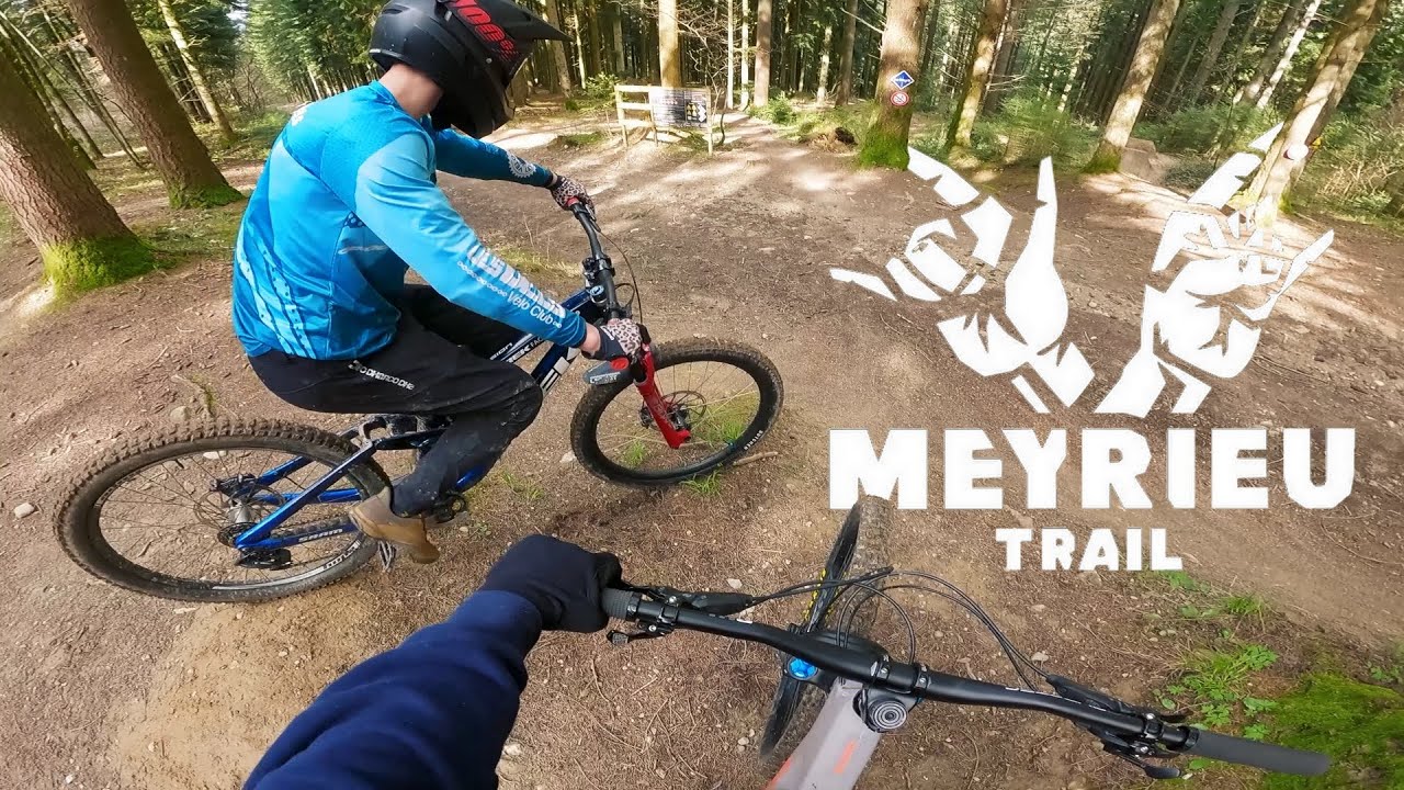 REPRISE DU GROS VELO AU MEYRIEU TRAIL