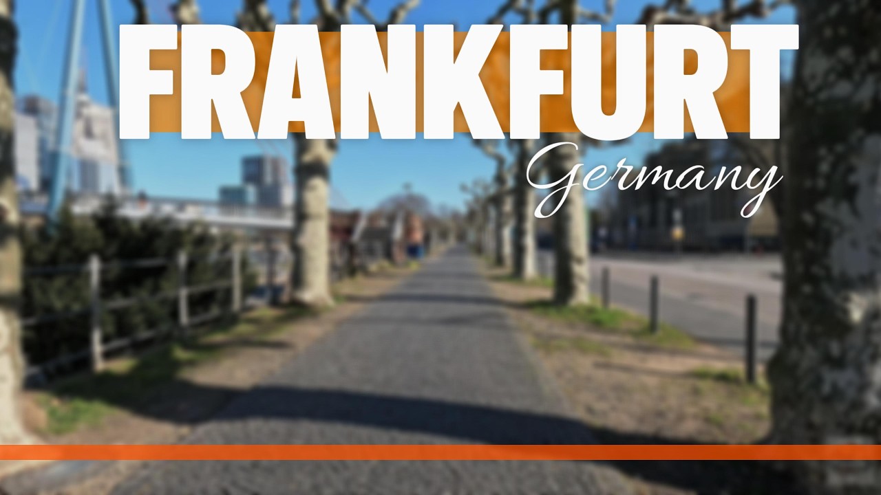 Exploring Frankfurt Germany 🇩🇪 | 2 Hour Walking Tour Through the City | Winter Walk 4K