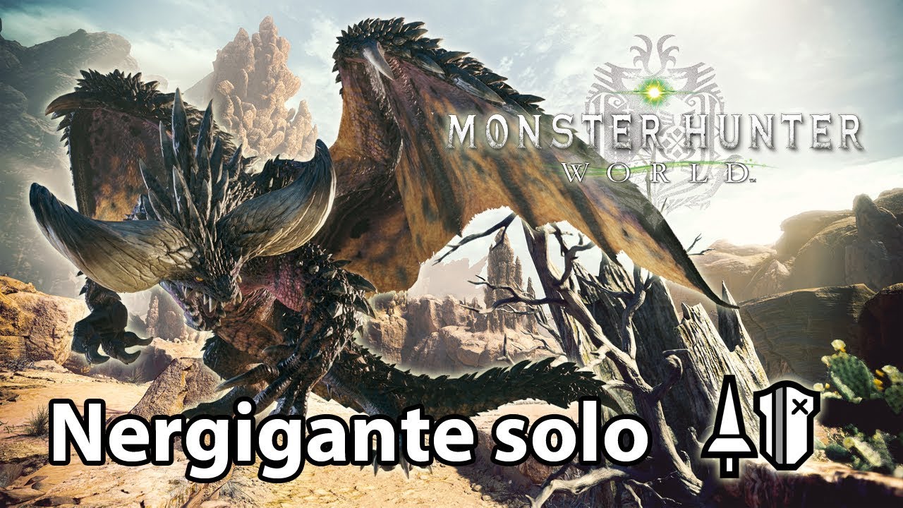MHWorld Beta | Nergigante solo (Lance) - 5'02