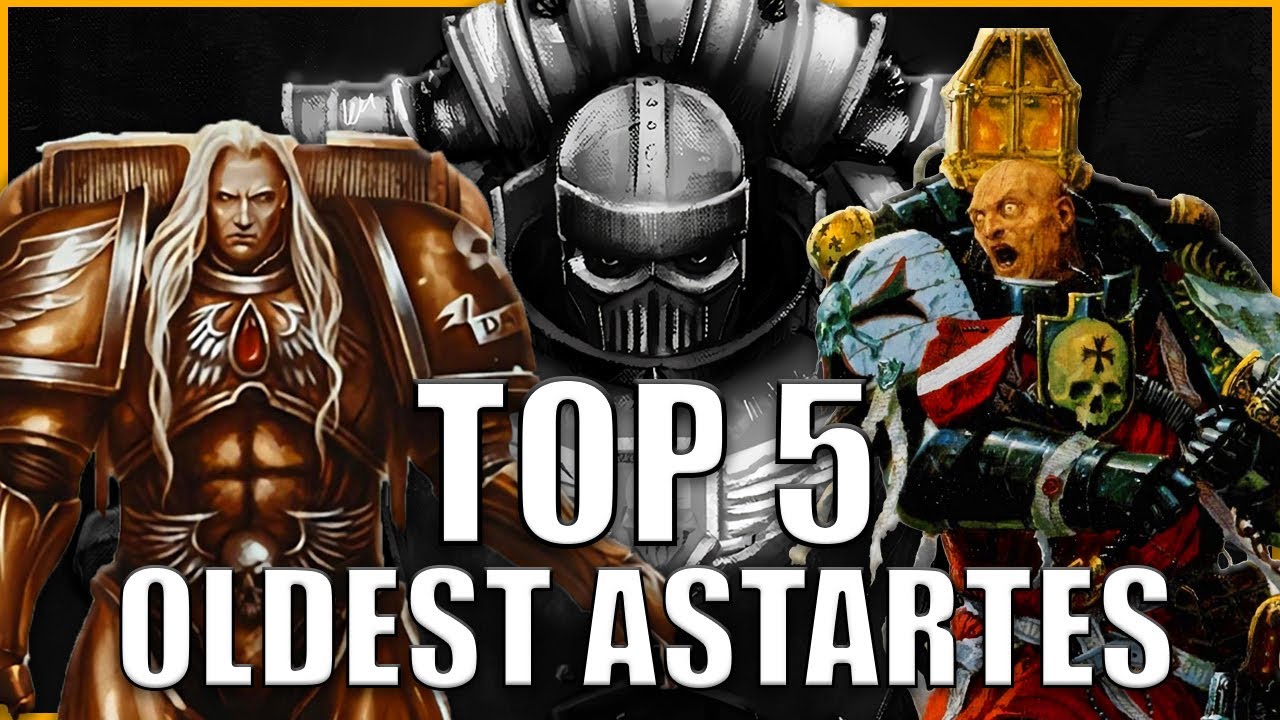 Top 5 OLDEST Space Marines in Warhammer 40k