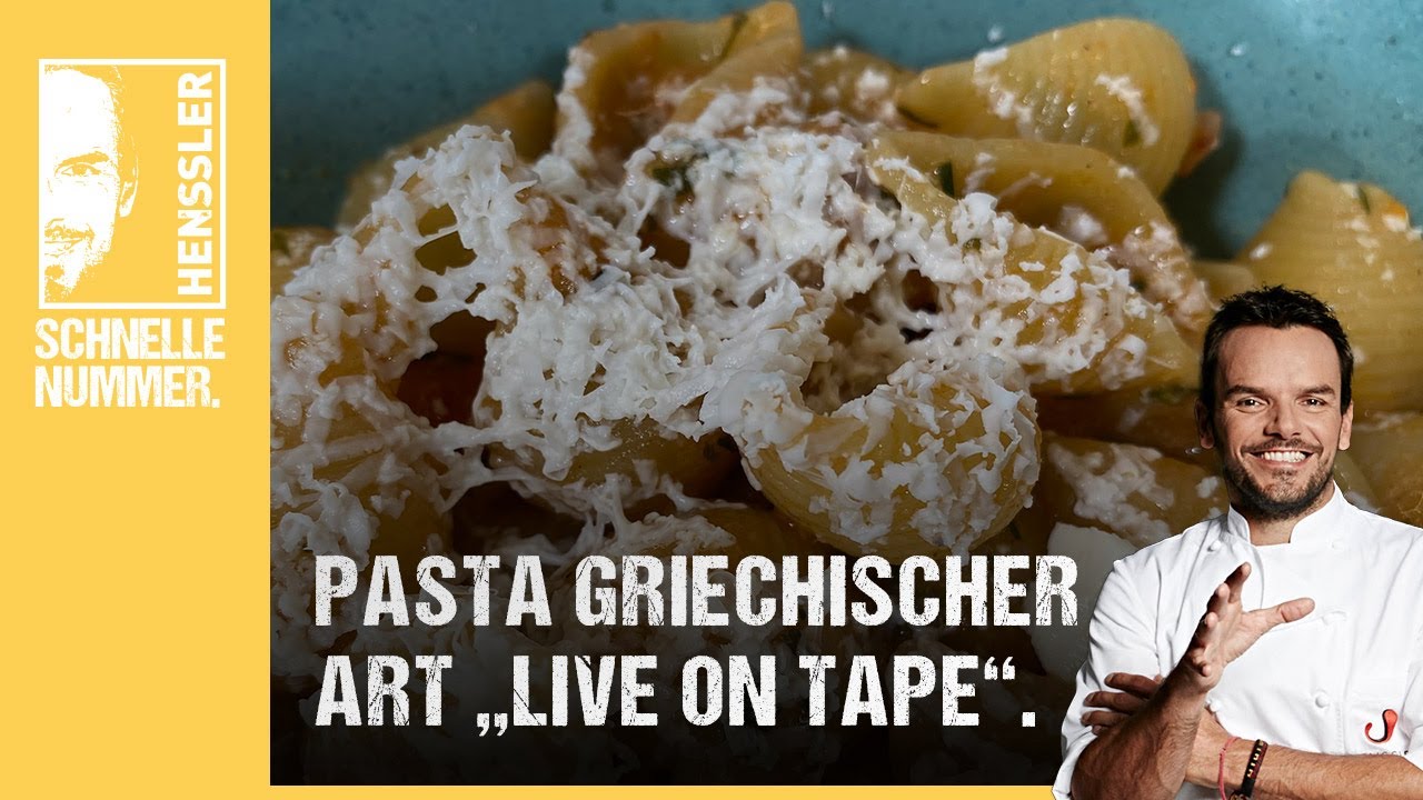 Schnelles Pasta Griechischer Art 