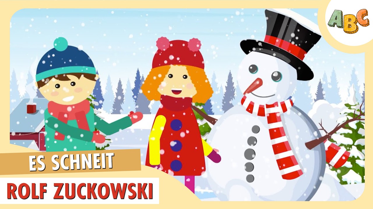 Rolf Zuckowski | Es schneit (Lyric Video)