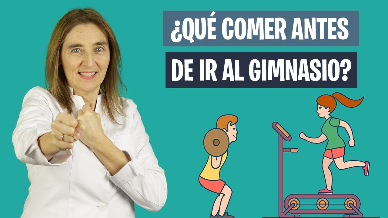 Qué ALIMENTOS COMER ANTES de hacer DEPORTE | Lo mejor antes del gimnasio | Nutrición deportiva
