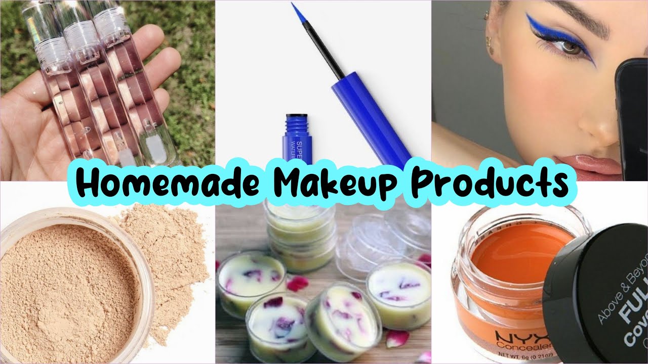 How to make makeup products at home | DIY makeup | Homemade makeup products