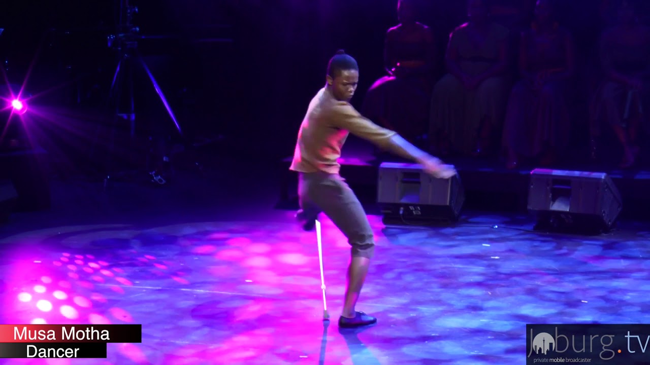 Musa Motha Dances during the Launch of Living Legends Trust @ The Market Theatre