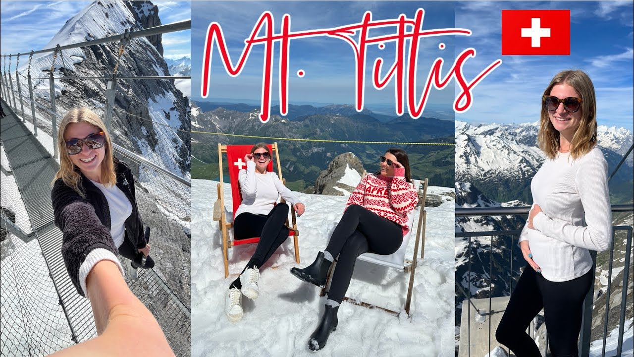 Mt. Titlis in JUNE! Glacier Cave, Cliff Walk, Ice Flyer & Sledding! // EF Ultimate Break Switzerland